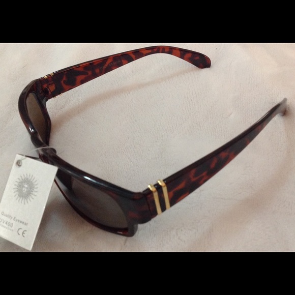 Quality Sporty UV400 Eyewear Black & Brown unisex - Picture 6 of 8